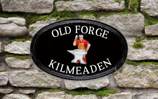 Blacksmith Oval House Sign 14" X 9"