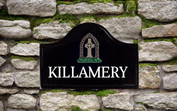 Celtic Cross Sign 12" X 8"