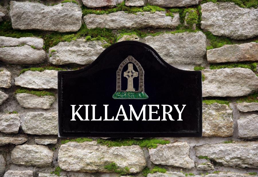 Celtic Cross Sign 12" X 8"