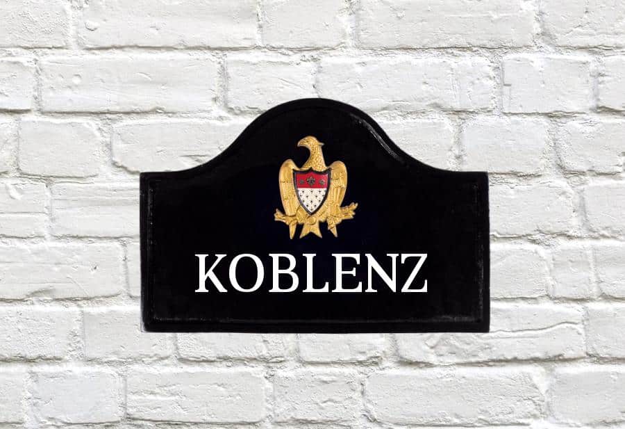 Falcon Crest House Sign 12" X 8"