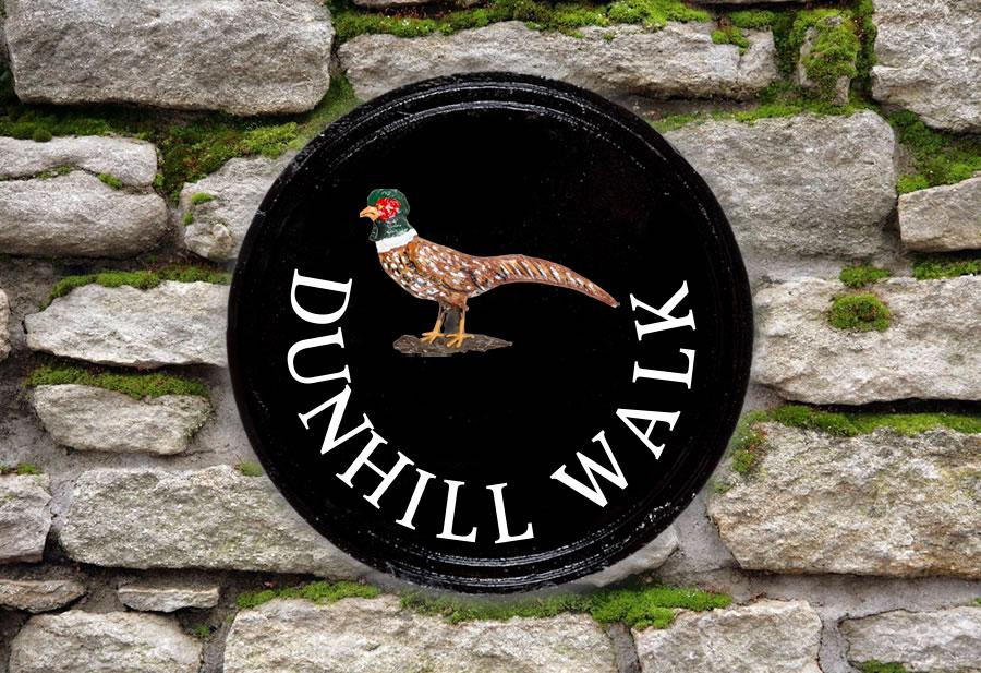 Golden Pheasant Round House Sign 10" Diameter