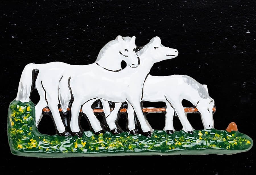 Horse Group Oval House Sign 16" X 11" - Image 2