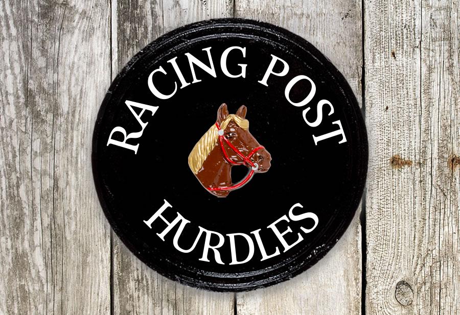 Horse Head Round House Sign 14" Diameter