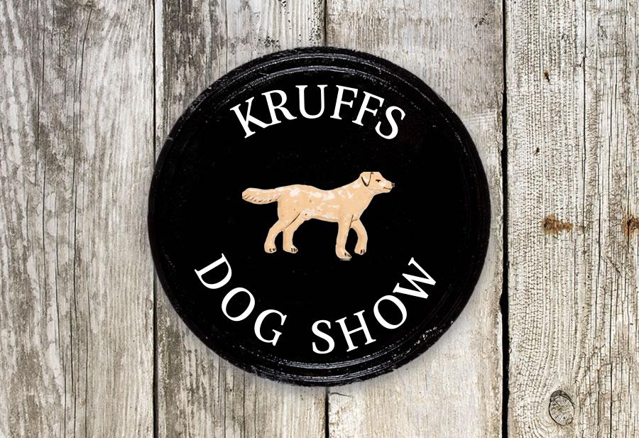 Labrador Round House Sign 12" Diameter