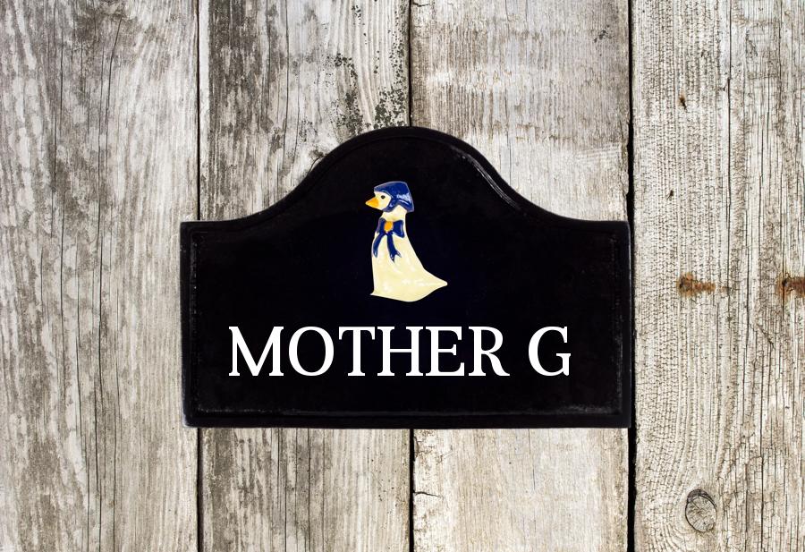 Mother Goose 12" X 8"