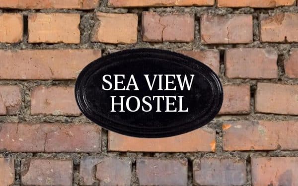 House Sign 10" X 6" horizontal text