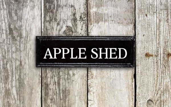 Rectangular House Sign 12" X 3"