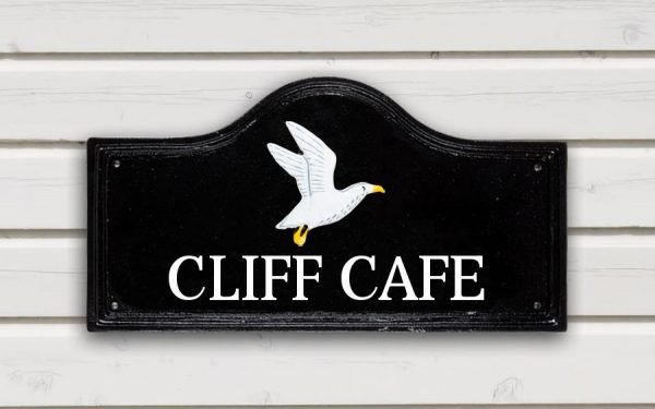 Seagull House Sign 15" X 8"