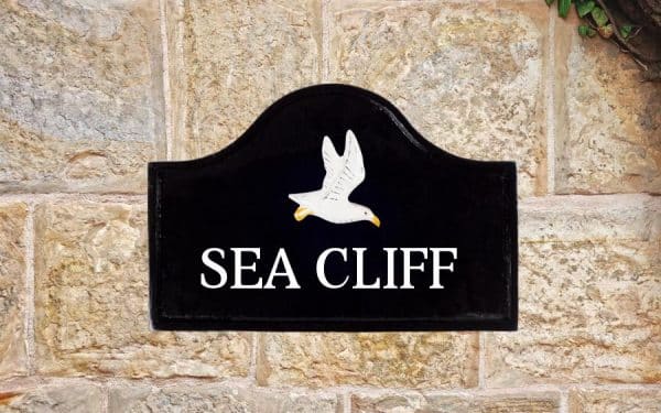 Seagull Sign 12" X 8"