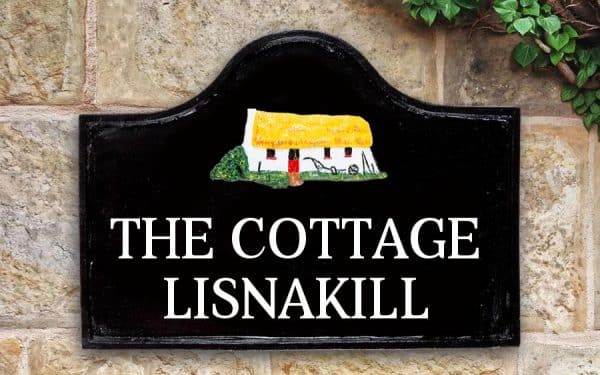 Small Cottages House Sign 15" X 11"