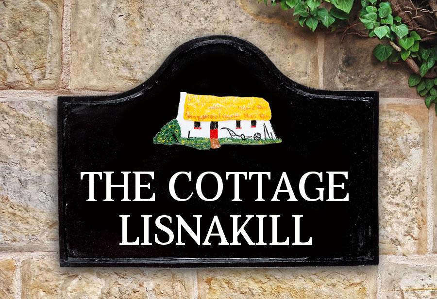 Small Cottages House Sign 15" X 11"