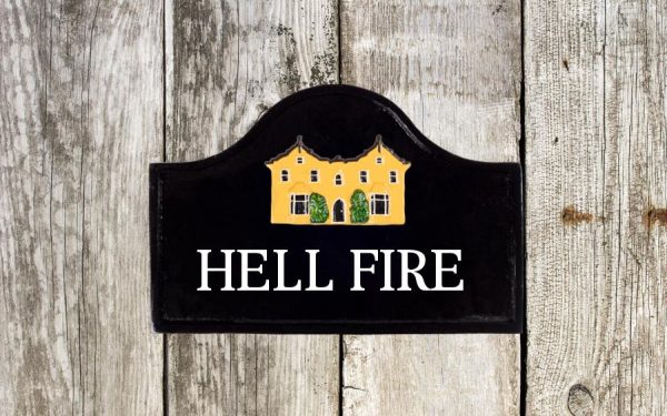 Stately House 12" X 8"