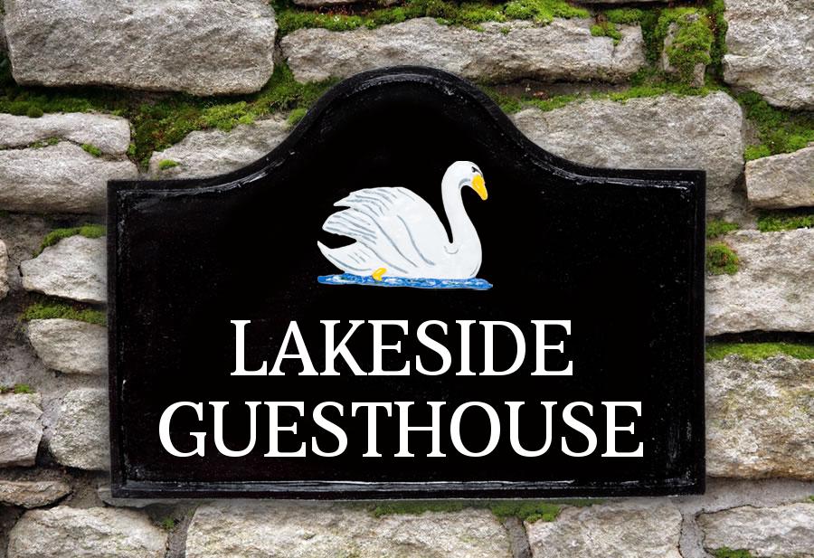 Swan House Sign 15" X 11"
