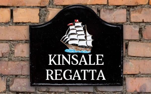 Tall Ship House Sign 12" X 11"