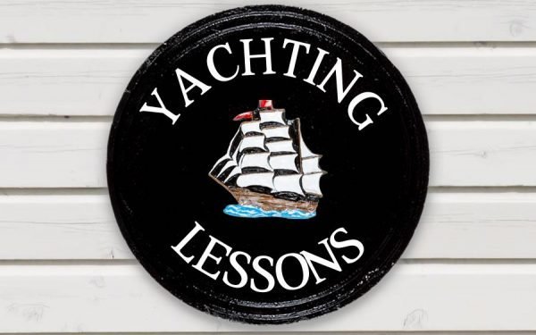 Tall Ship Round House Sign 14" Diameter