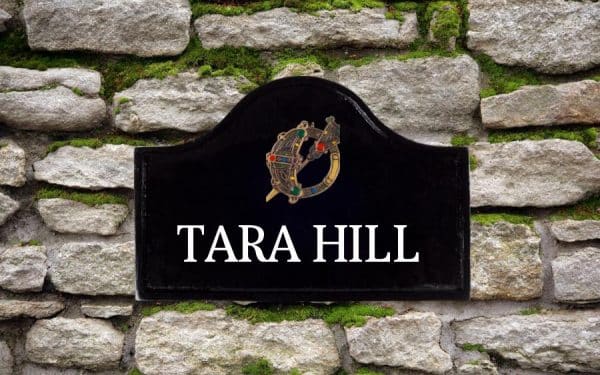 Large Tara Broach House Sign 12" X 8"