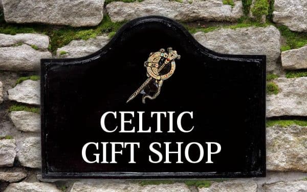 Tara Brooch House Sign 15" X 11"