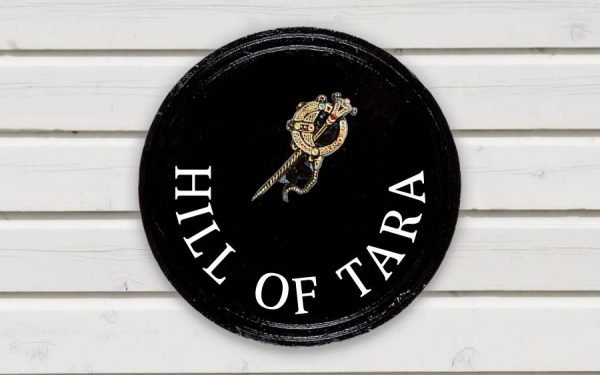 Tara Brooch Round House Sign 10" Diameter