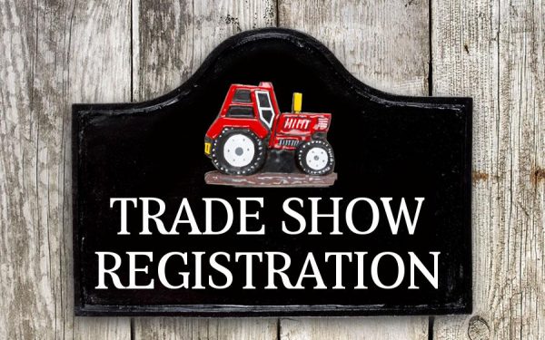 Tractor House Sign 15" X 11"