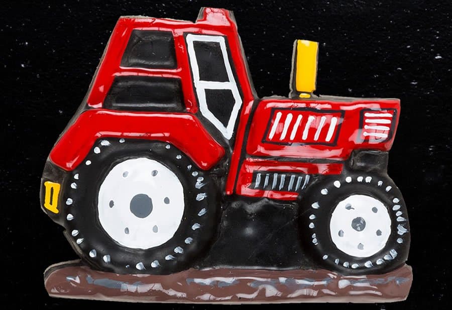 Tractor Oval House Sign 16" X 11" - Image 2