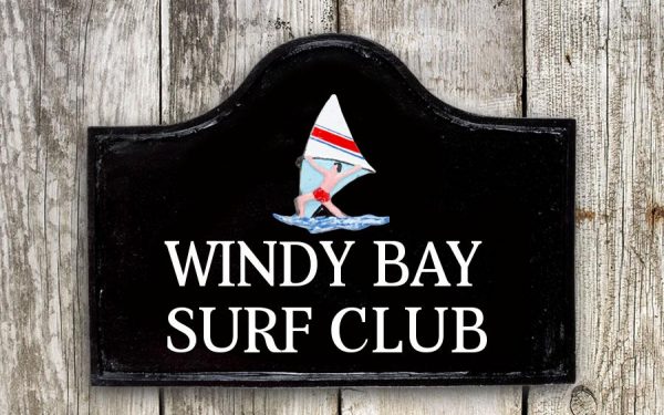 Yacht House Sign 15" X 11"