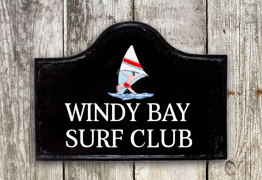 Yacht House Sign 15" X 11"