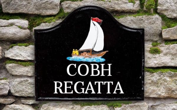 Yacht House Sign 12" X 11"